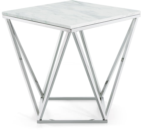 Skyler Chrome End Table image