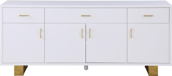 Excel White Lacquer Sideboard/Buffet