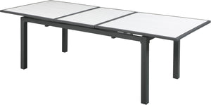 Nizuc White manufactured wood Outdoor Patio Aluminum Dining Table image