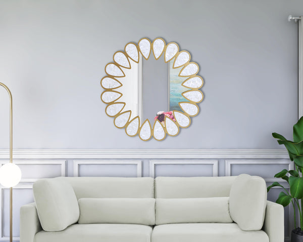 Shell White Mirror