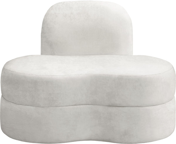 Mitzy Cream Velvet Chair