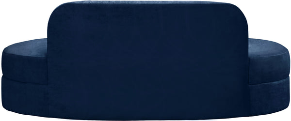 Mitzy Navy Velvet Sofa