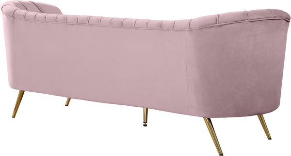 Margo Pink Velvet Sofa