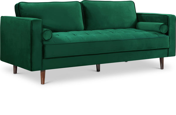 Emily Green Velvet Sofa image