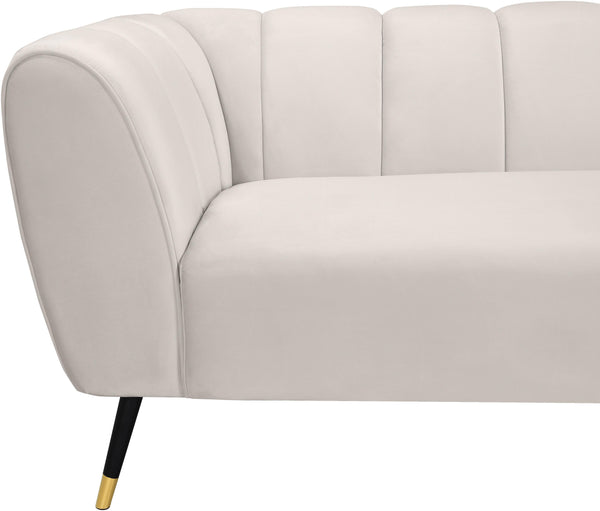 Beaumont Cream Velvet Sofa