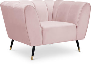 Beaumont Pink Velvet Chair image