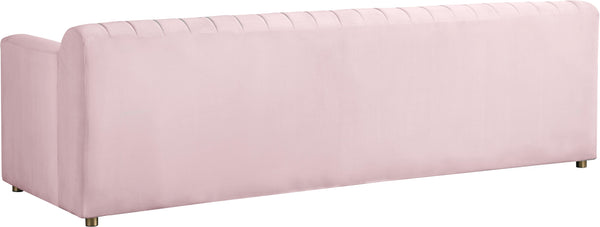 Naya Pink Velvet Sofa