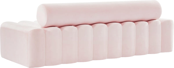 Melody Pink Velvet Sofa