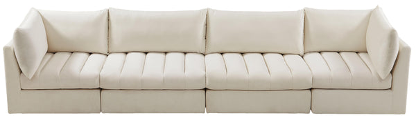 Jacob Cream Velvet Modular Sofa