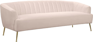 Tori Pink Velvet Sofa image