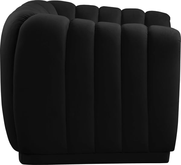 Dixie Black Velvet Chair