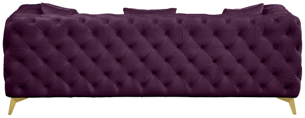 Kingdom Purple Velvet Sofa