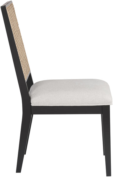 Lucid Black Velvet Dining Chair