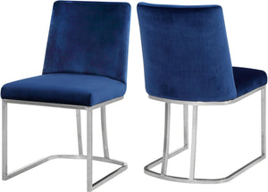 Heidi Navy Velvet Dining Chair image