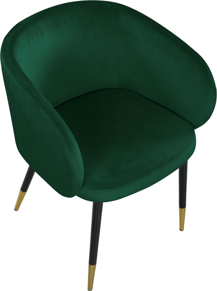 Louise Green Velvet Dining Chair