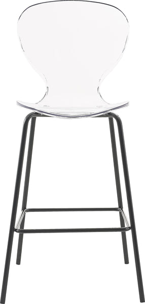 Clarion Matte Black Stool