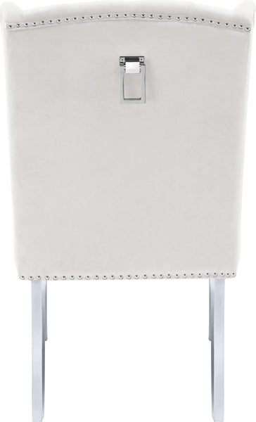 Suri Cream Velvet Dining Chair