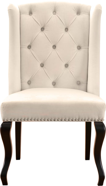 Suri Cream Velvet Dining Chair