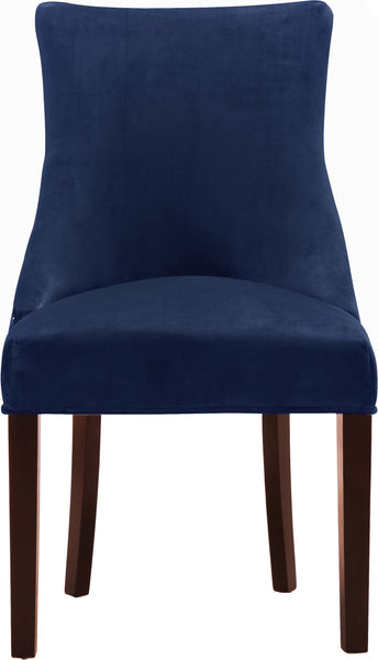 Hannah Navy Velvet Dining Chair