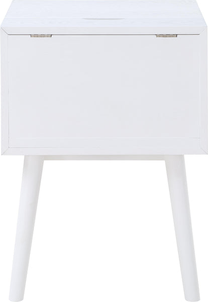 Teddy White Night Stand