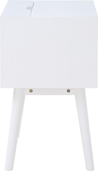 Teddy White Night Stand