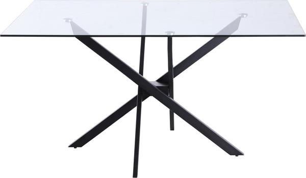 Xander Matte Black Dining Table