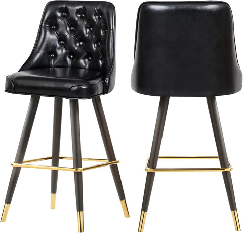 Portnoy Black Faux Leather Counter/Bar Stool image