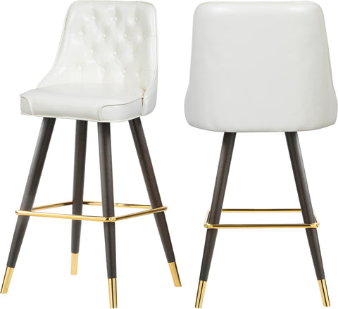 Portnoy White Faux Leather Counter/Bar Stool image