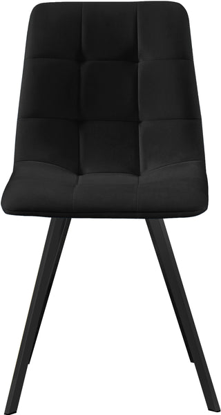 Annie Black Velvet Dining Chair