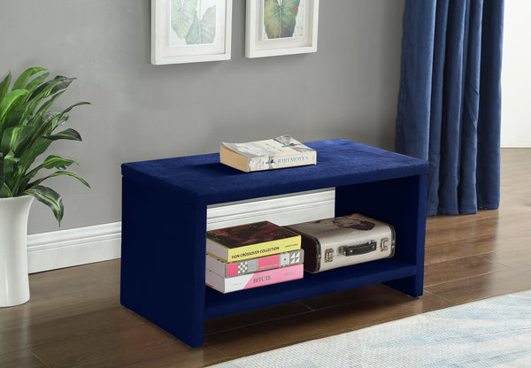 Cleo Navy Velvet Night Stand