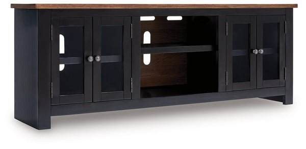 Wildenauer 76" TV Stand with Electric Fireplace