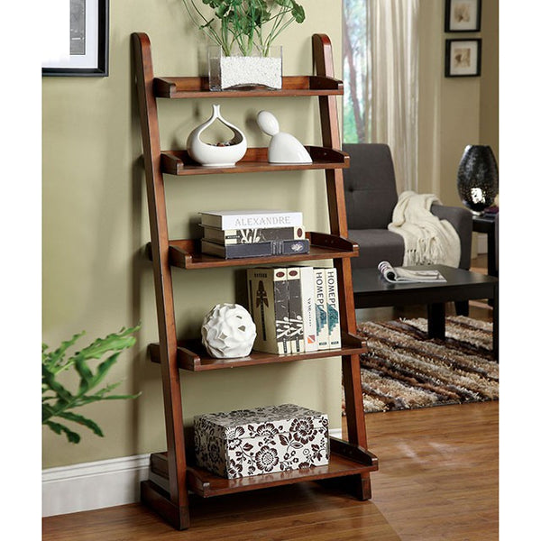 Lugo Antique Oak Ladder Shelf