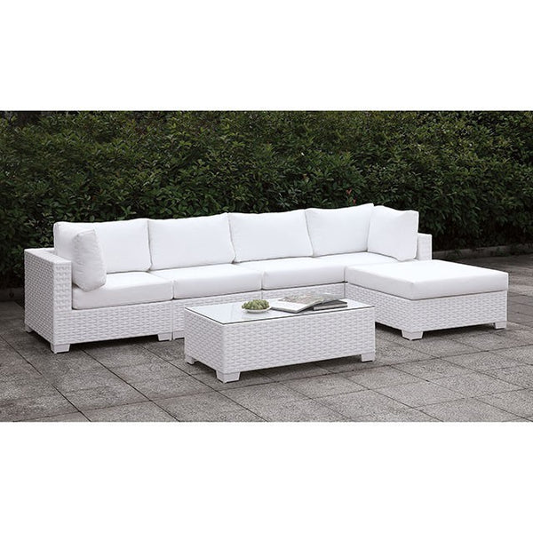 Somani L-Sectional W/ RIGHT Chaise + Coffee Table