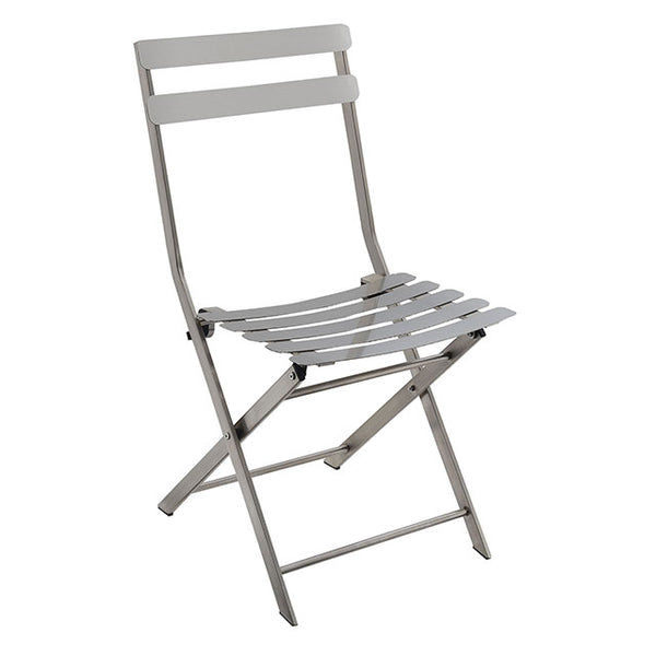 Lilah Stainless Folding Chair (2/Ctn)