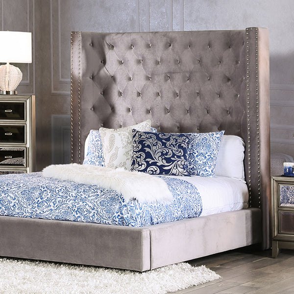 Rosabelle Bed Black, Grey, & Ivory
