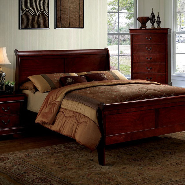 Louis Philippe E.King Bed