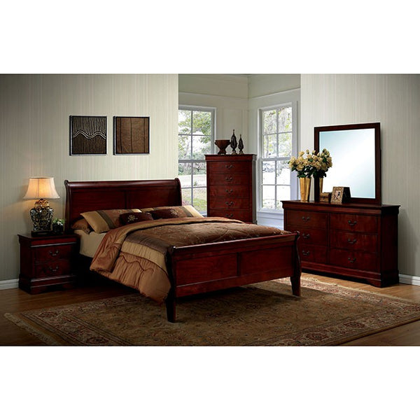 Louis Philippe Full Bed Cherry