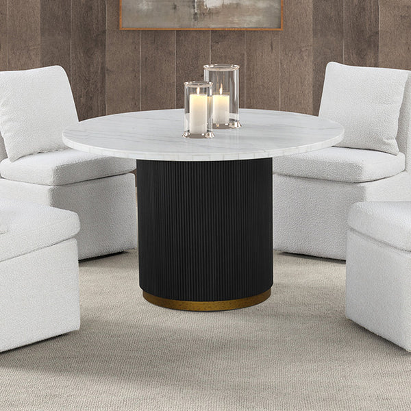 Varde 5 Pc Dining Table Set White