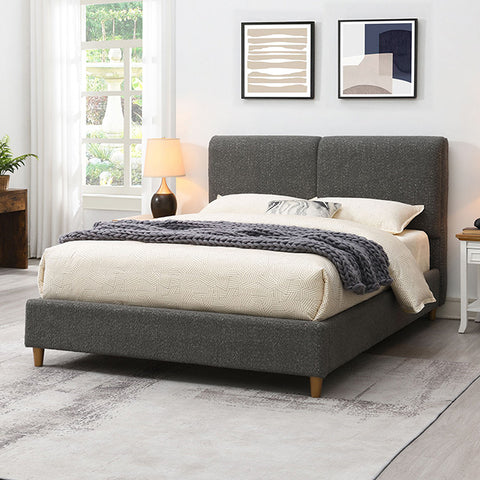 Stavern E.King, Full, & Queen Bed Grey & Black