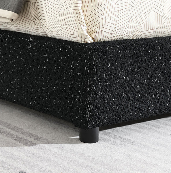 Laverni Bed Black, Grey & White