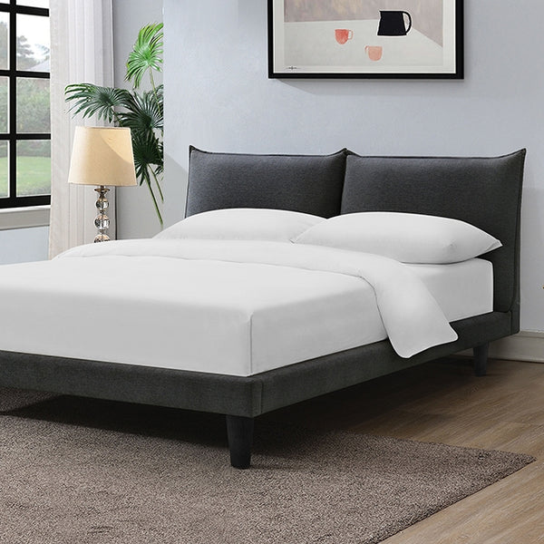 Verwood E.King, Full, & Queen Bed Gray & Light Gray