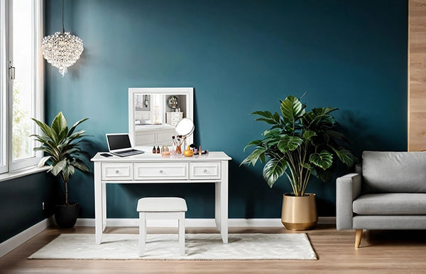 Naucalpan Vanity w/ Stool