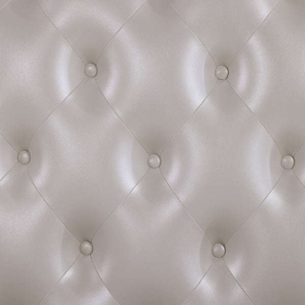 Ventresca Bed White & Chrome