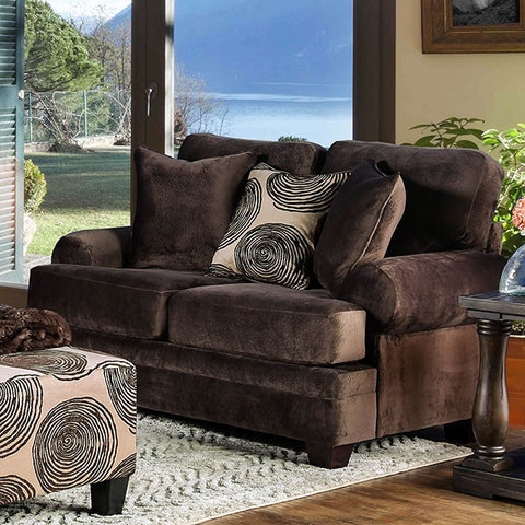 Bonaventura Brown Love Seat image